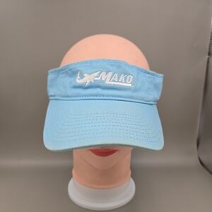 Port Authority Mako Boats Blue Adjustable Visor